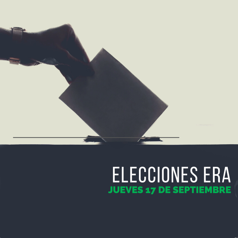 cartel VOTA elecciones ERA