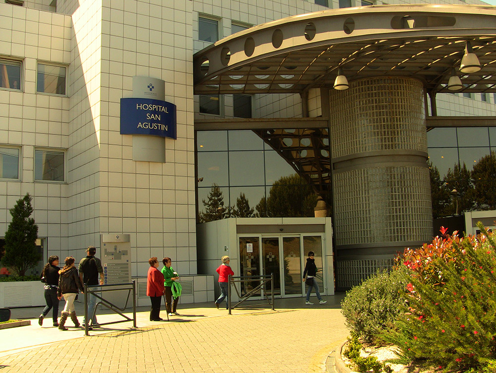 hospital San Agustín entrada