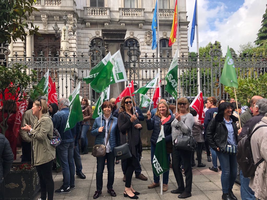 protesta SAC frente a Junta 3