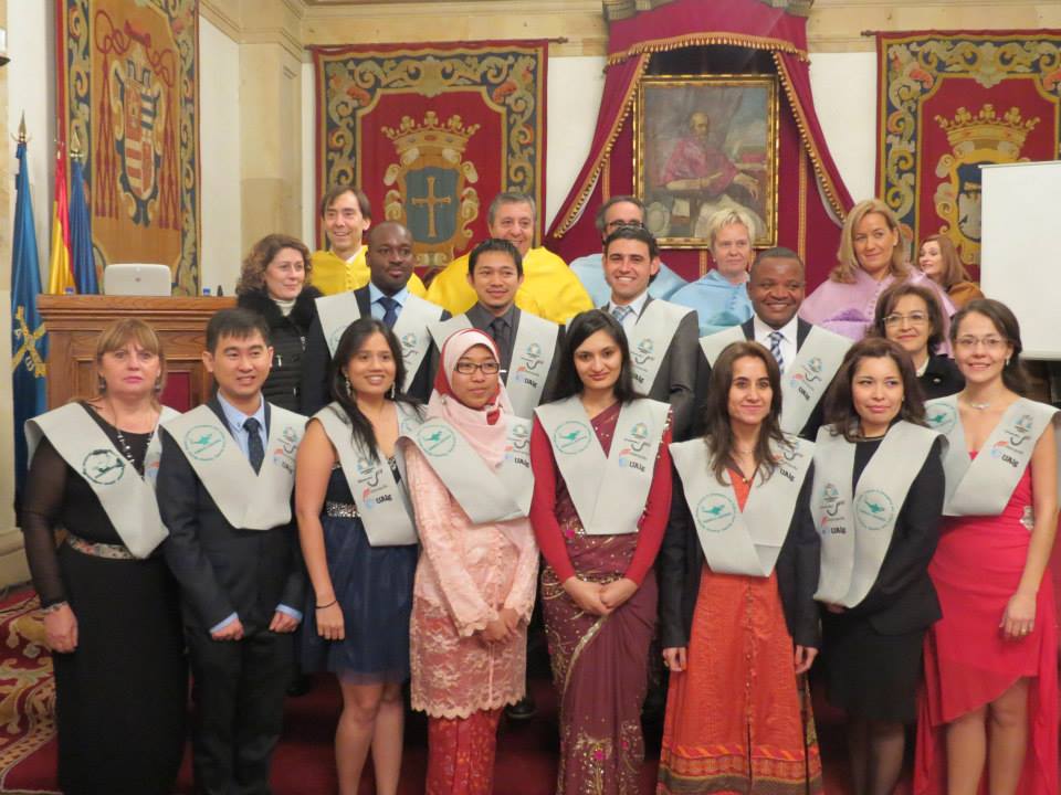 foto graduación Erasmus Mundus