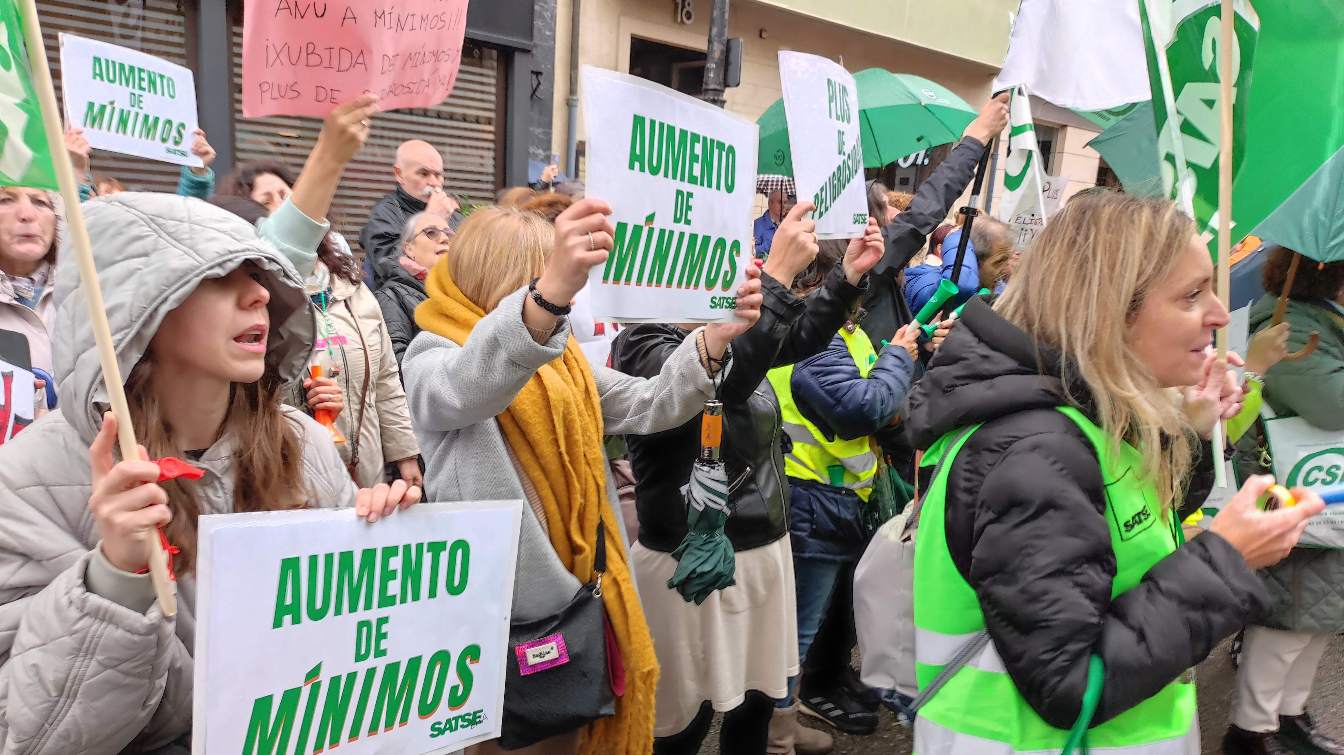 Protesta por falta de personal en las residencias del ERA